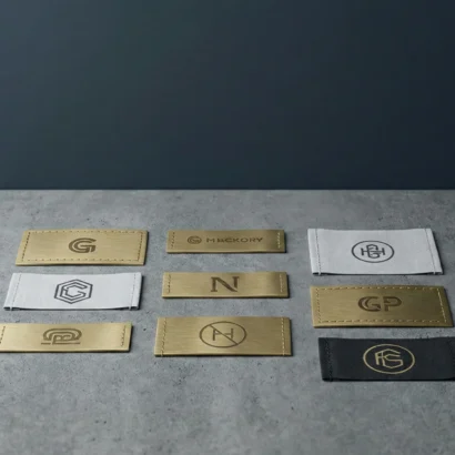 Bulk Custom Metal and Fabric Label supplier nearby